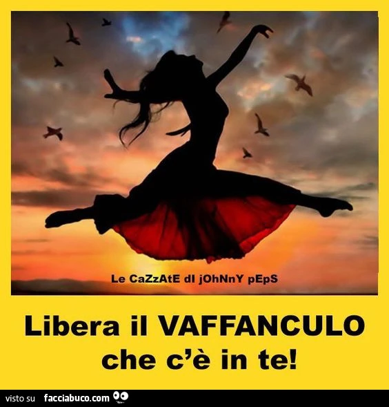 Libera il vaffanculo che c'è in te
