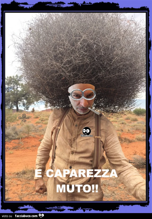 E Caparezza muto