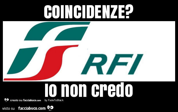 Coincidenze? Io non credo