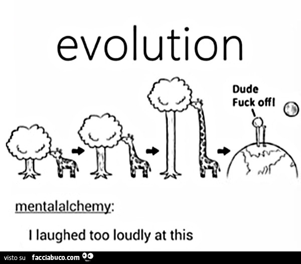Evoluzione. Della giraffa
