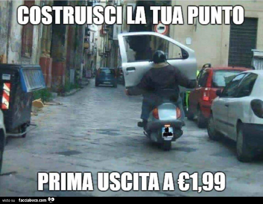 Costruisci la tua Punto. Prima uscita a €1,99