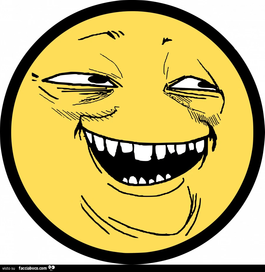 Clip art del troll face