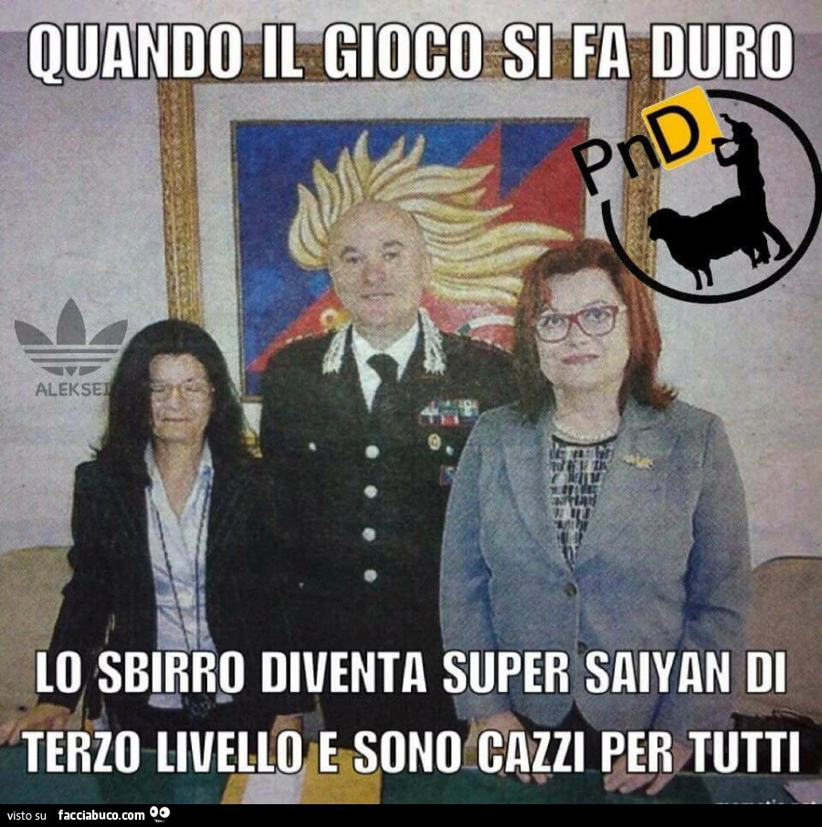 Quando il gioco si fa duro lo sbirro diventa super saiyan di terzo livello e sono cazzi per tutti