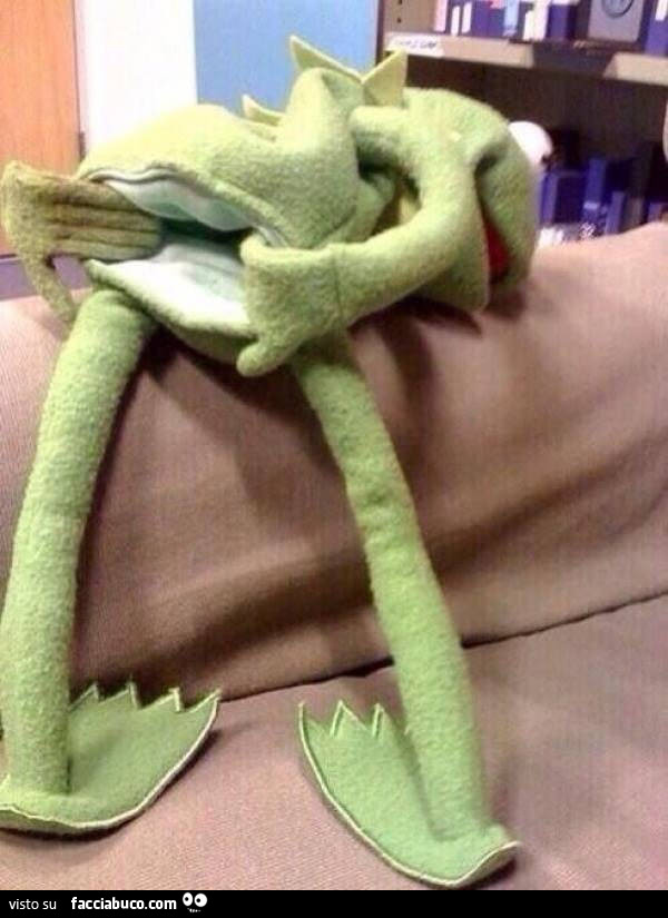 Kermit con il culo aperto
