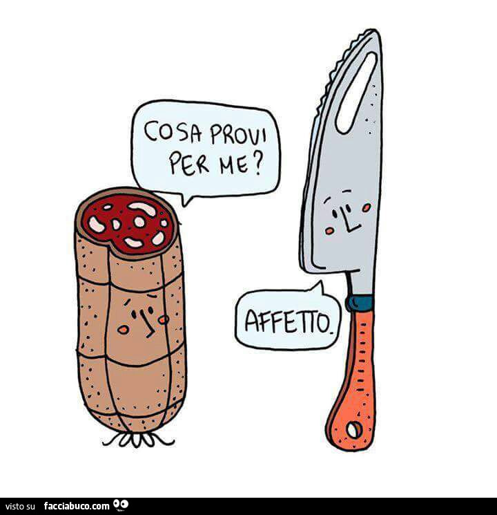 Cosa provi per me? Affetto