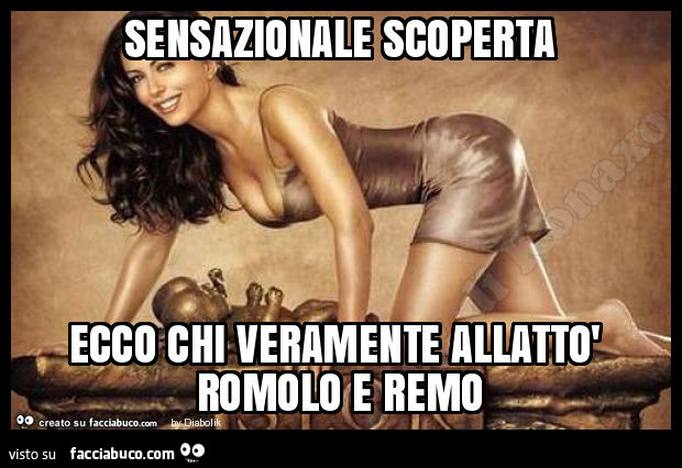 Sensazionale scoperta ecco chi veramente allattò romolo e remo