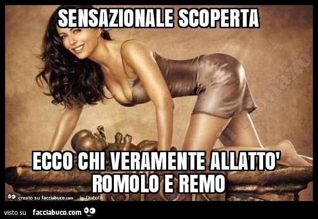 Sensazionale scoperta ecco chi veramente allattò romolo e remo