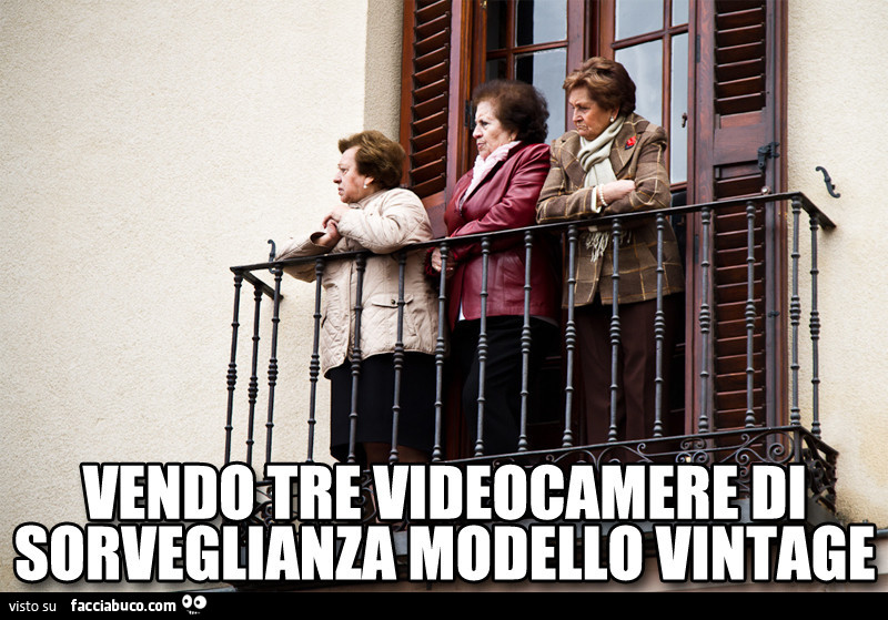Videosorveglianza condiviso da Giovyy - Facciabuco.com