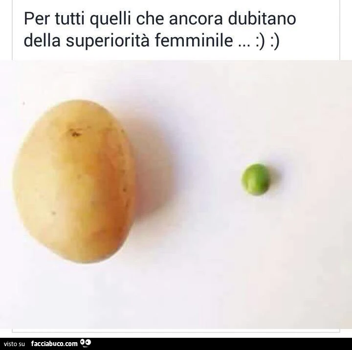 Per tutti quelli che ancora dubitano della superiorità femminile